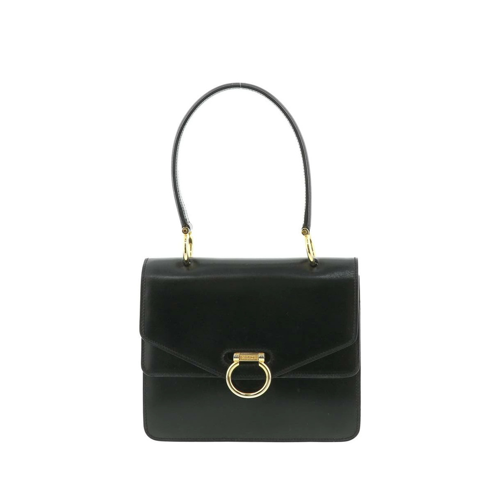 CELINE Double Flap Handbag Black